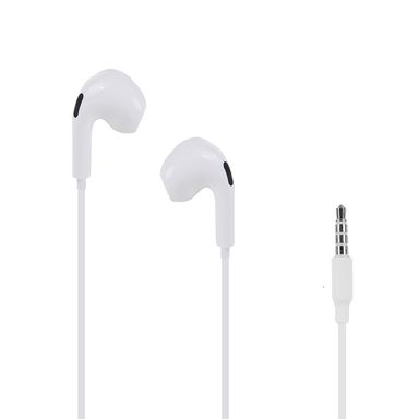 Audífonos De Cable Con Estuche Moonlight Blancos 120 cm 3.5 mm