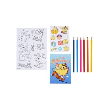 Kit De Dibujo DunDun Skatebording Adventure 10 Piezas