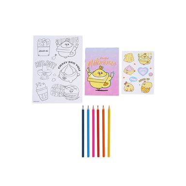 Kit De Dibujo DunDun Aventuras De Queso 10 Piezas