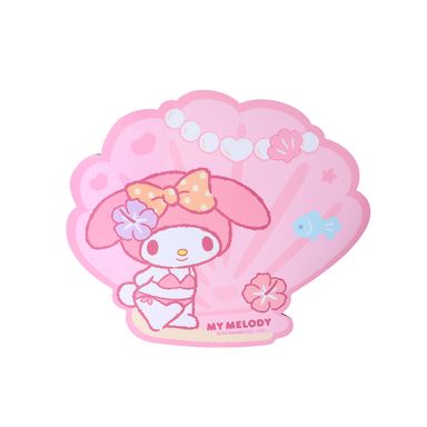 Mouse Pad Sanrio My Melody Concha De Mar Textil Rosa 24x21 cm
