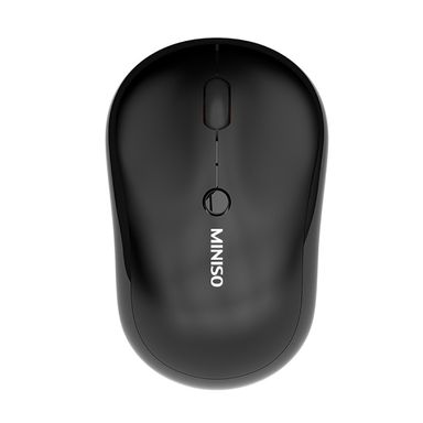 Mouse Inalámbrico Sintético Negro