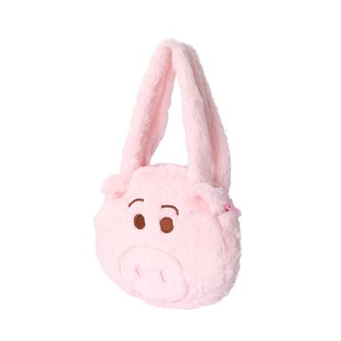Bolso Crossbody Disney Hamm Toy Story Textil Rosa 23x5x20 cm Afelpado