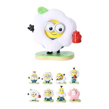 Blind Box Minions Jardín De Flores 5.2x10.5 cm
