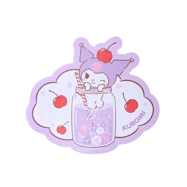 Mouse Pad Sanrio Kuromi Malteada Deliciosa Textil Morado 23x20 cm