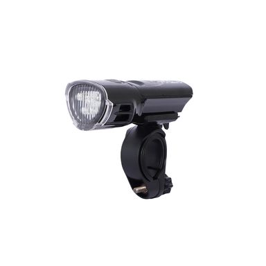 Luz Para Bicicleta Sintética Negra 10x10x3 cm