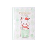 Libreta-Sanrio-Pochacco-Pasta-Suave-Verde-14x20-4-cm-104-Hojas-Rayas-1-30884