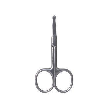 Tijeras Para Cejas Black Gold Acero Inoxidable Punta Redondeada