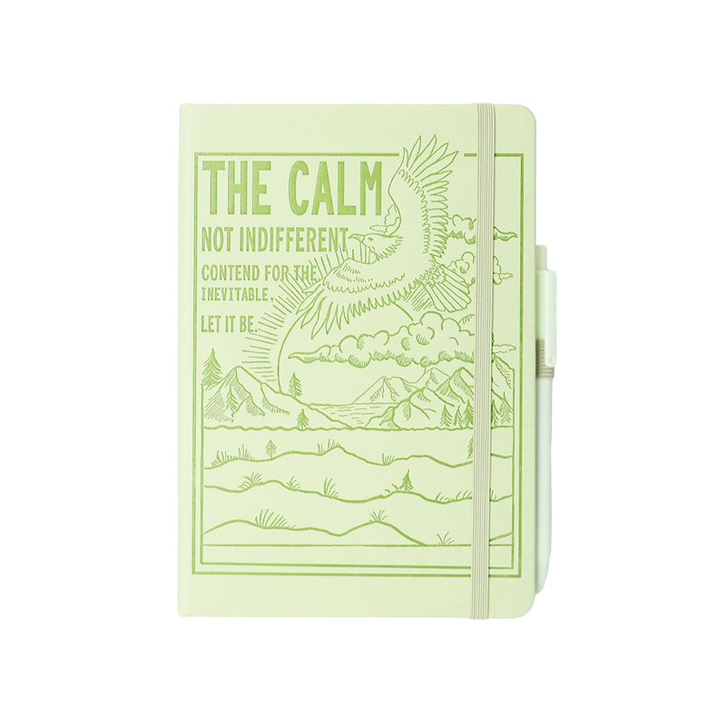 Libreta-Con-Pluma-Pasta-Dura-Verde-14-5x21-cm-80-Hojas-Rayas-1-30953
