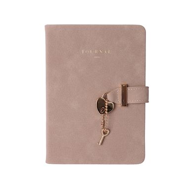 Libreta Pasta Dura Café 18x12.8 cm 80 Hojas Rayas