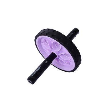Rodillo De Ejercicio Abdominal Sintético Lila