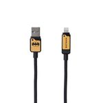 Cable-De-Carga-Super-R-pida-Y-Datos-DC-Batman-USB-A-Lightning-Nailon-Reforzado-Negro-1-m-12-W-1-30976