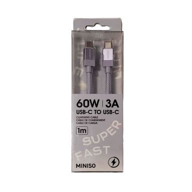 Cable De Carga Rápida Tipo C Nailon Reforzado 1 m 60 W