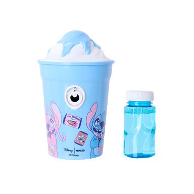 Maquina De Burbujas Disney Stitch Diseño De Ice Cream Sintética Azul 50 ml