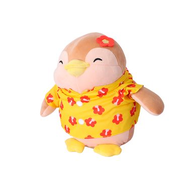 Peluche Mini Pen Con Camisa Felpa 28x26 cm