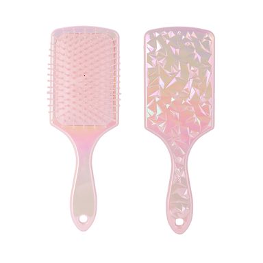 Cepillo Para Cabello Shiny Pink Sintético