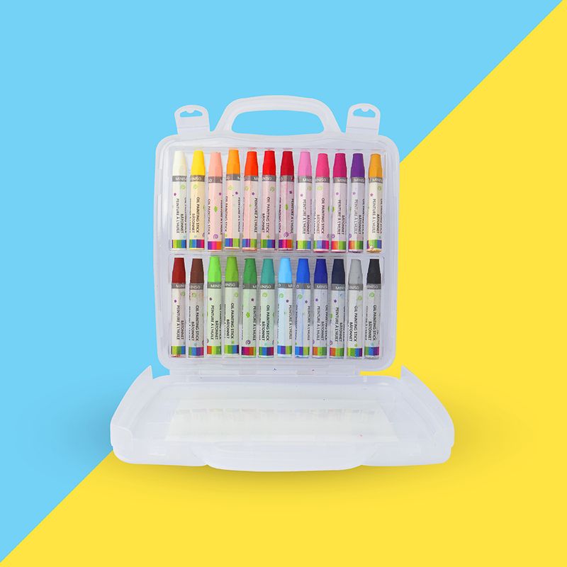 Paquete-De-Crayones-De-Oleo-Con-Estuche-Transparente-185-212-29Cm-MINISO-2-383