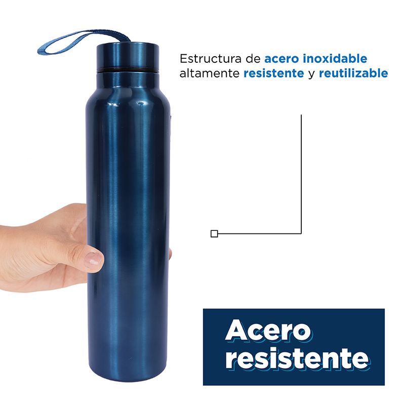 Termo-De-Acero-Inoxidable-Con-Correa-Para-Deportes-MINISO-Acero-inoxidable-Azul-950-ml-6-10395