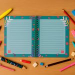 Libreta-De-Espiral-Estampado-De-Frutas-Verde-Rayas-2-31103