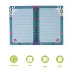 Libreta-De-Espiral-Estampado-De-Frutas-Verde-Rayas-3-31103