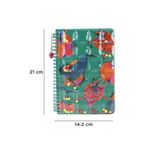 Libreta-De-Espiral-Estampado-De-Frutas-Verde-Rayas-4-31103