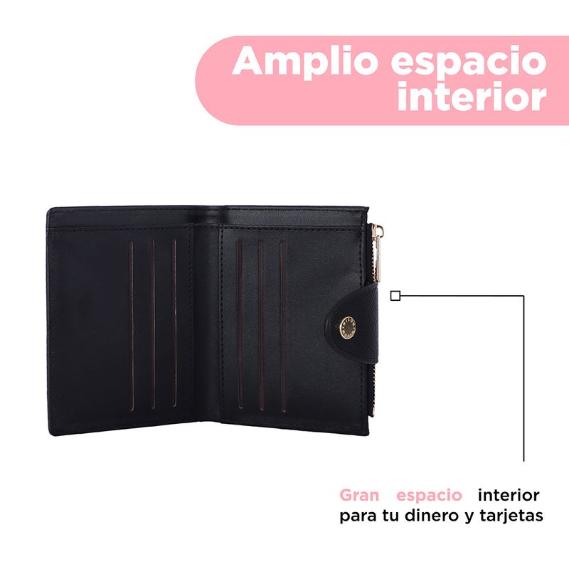 Cartera-Para-Mujer-Acabado-Tipo-Piel-Sint-tica-Negra-13x10x2-cm-4-31133
