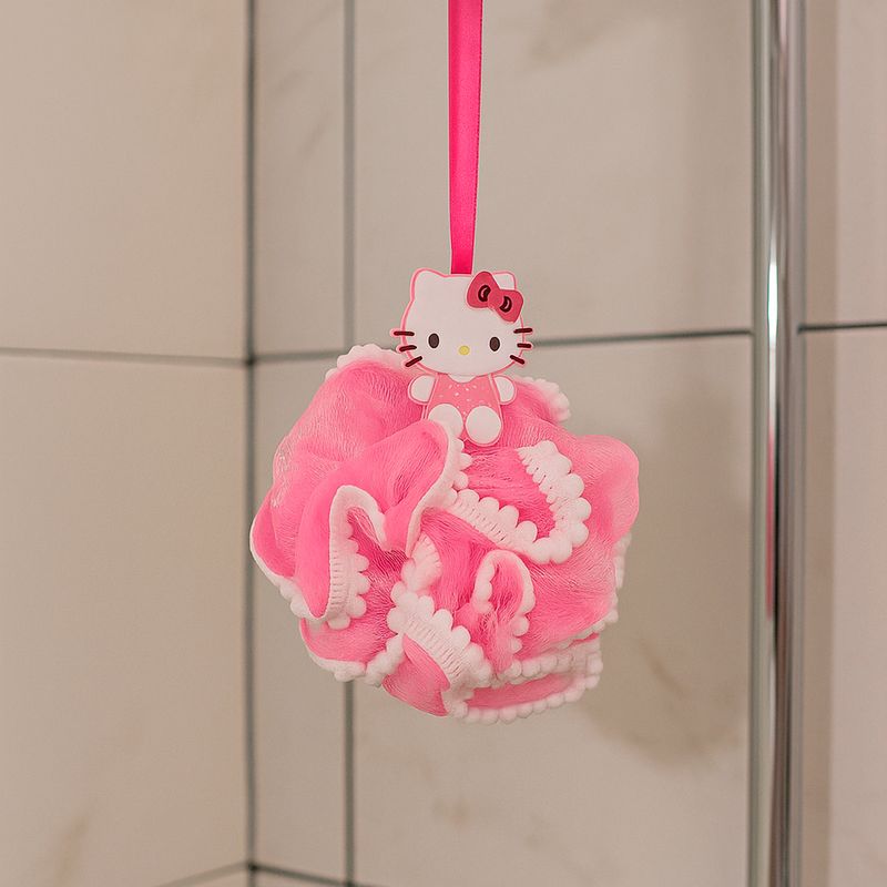 Esponja-De-Ba-o-Sanrio-Hello-Kitty-100-Poli-ster-Rosa-2-31139