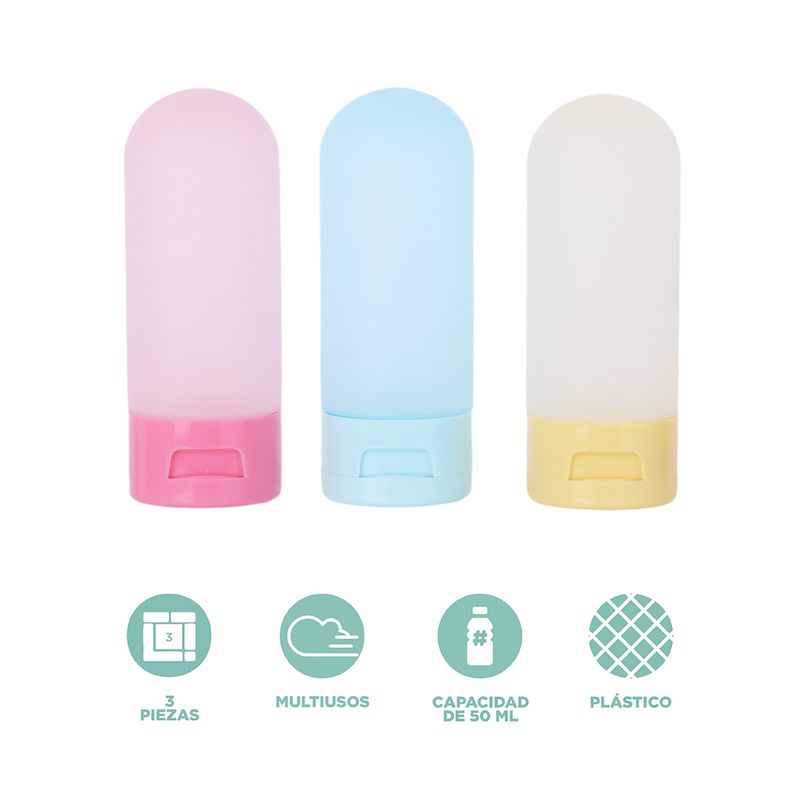 Set-Botellas-De-Viaje-Pl-stico-Multicolor-50-ml-3-Piezas-3-31152