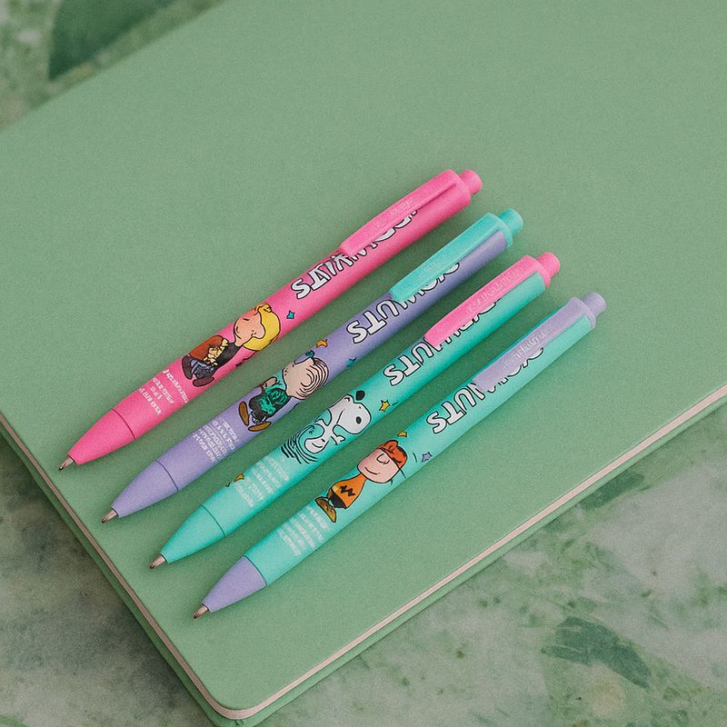 Set-Plumas-Snoopy-Vintage-Tinta-Negra-0-5-mm-5-Piezas-2-31234