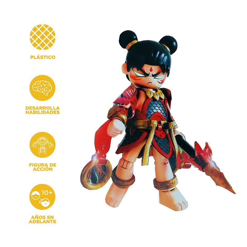 Figura-De-Acci-n-Nezha-Hero-Sint-tica-Multicolor-3-31239