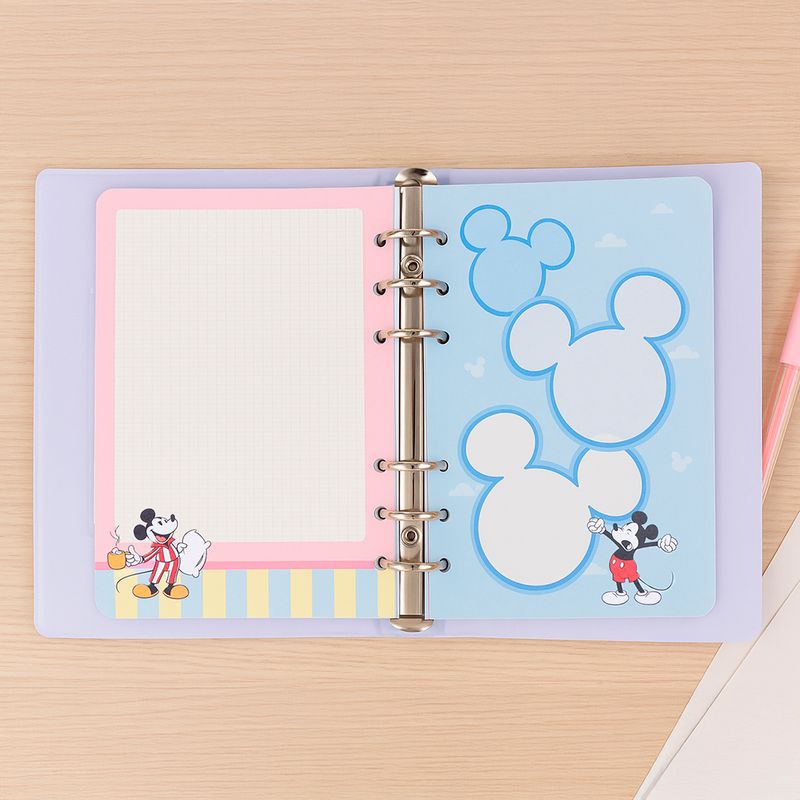 Libreta-De-Espiral-Disney-Mickey-Mouse-Pasta-Acolchada-17-2x11-7-cm-80-Hojas-Cuadros-2-31254