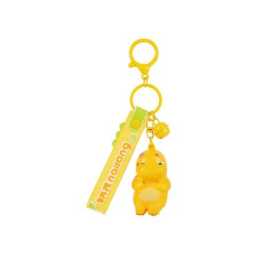 Llavero Nailong 3D Sintético Amarillo