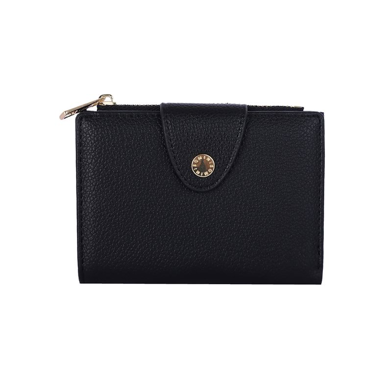 Cartera-Para-Mujer-Acabado-Tipo-Piel-Sint-tica-Negra-13x10x2-cm-1-31133