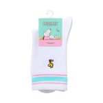 Calcetines-Para-Mujer-Snoopy-Vintage-54-Algod-n-28-Poli-ster-16-Poliamida-2-Elastano-Verde-Talla-24-26-1-31202