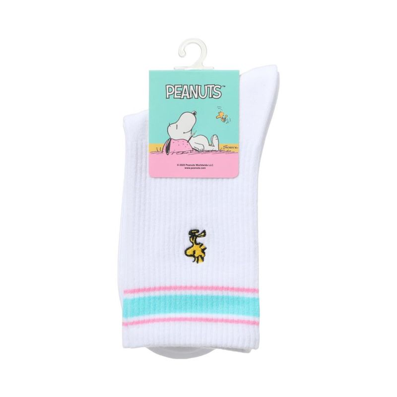 Calcetines-Para-Mujer-Snoopy-Vintage-54-Algod-n-28-Poli-ster-16-Poliamida-2-Elastano-Verde-Talla-24-26-1-31202