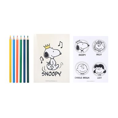 Kit De Dibujo Snoopy Celebración Mágica 10 Piezas