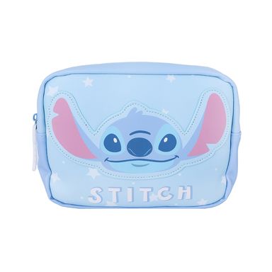 Cosmetiquera Disney Stitch Sintética Azul 22x17x7 cm