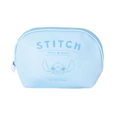 Cosmetiquera Disney Stitch Sintética Azul 21x16x8 cm