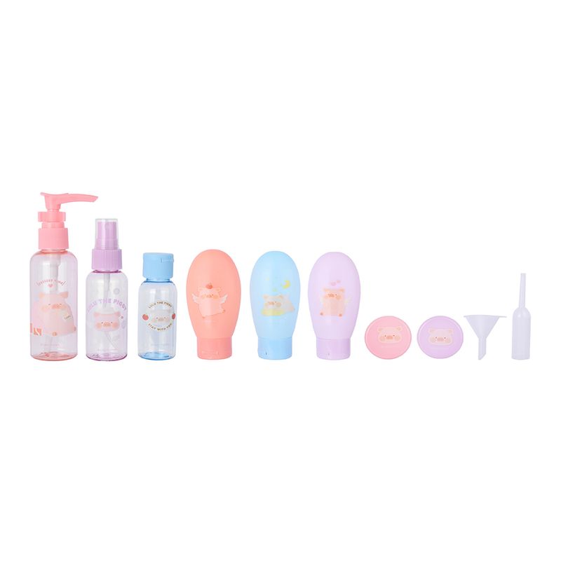Kit-Botellas-De-Viaje-Lulu-La-Cerdita-Pl-stico-10-Piezas-1-31249