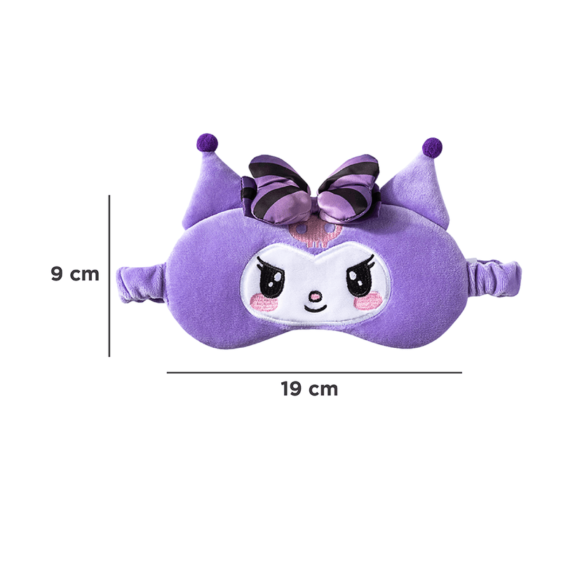 Antifaz-Para-Dormir-Sanrio-Kuromi-100-Poli-ster-Morado-19x9-cm-7-15696