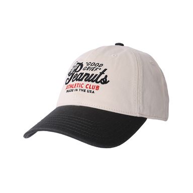 Gorra Snoopy Textil Beige Con Negro Unitalla (58 cm)
