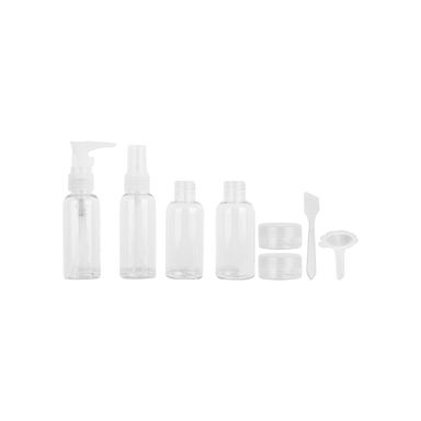 Kit Botellas De Viaje Miniso Plástico 8 Piezas
