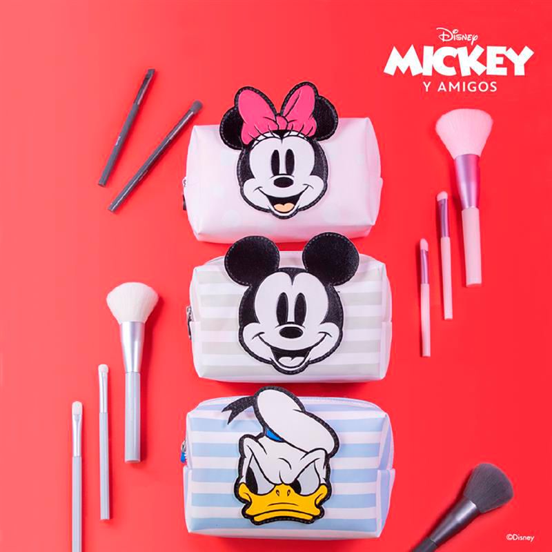 Cosmetiquero-DISNEY-Minnie-Mouse-Cuadrada-con-Lunares-y-Rostro-Rosa-17X7X10-cm-2-4948