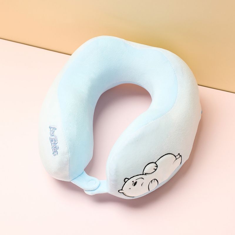 Almohada-De-Viaje-We-Bare-Bears-Polar-Memory-Foam-Azul-2-13581