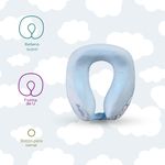 Almohada-De-Viaje-We-Bare-Bears-Polar-Memory-Foam-Azul-7-13581