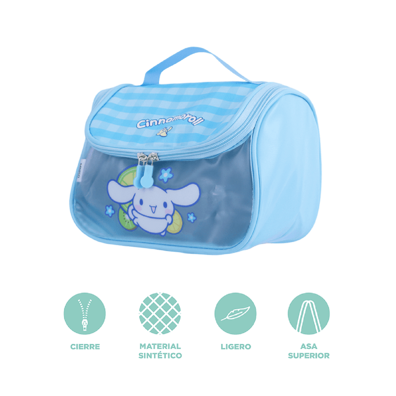 Neceser-De-Viaje-Sanrio-Cinnamoroll-Impermeable-Sint-tico-Azul-23x13x15-cm-4-17135
