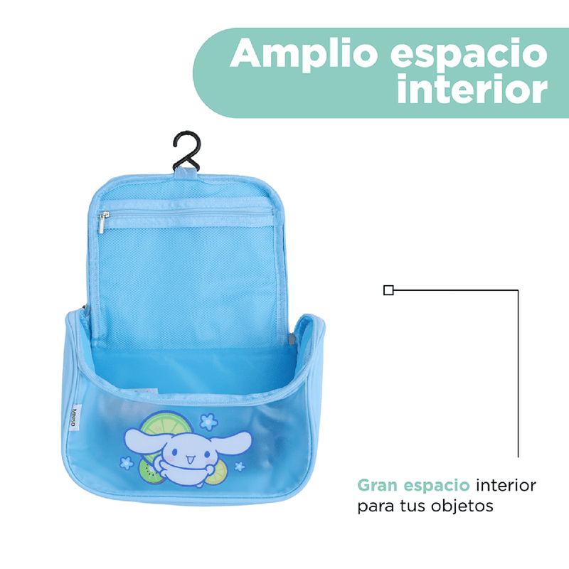 Neceser-De-Viaje-Sanrio-Cinnamoroll-Impermeable-Sint-tico-Azul-23x13x15-cm-5-17135
