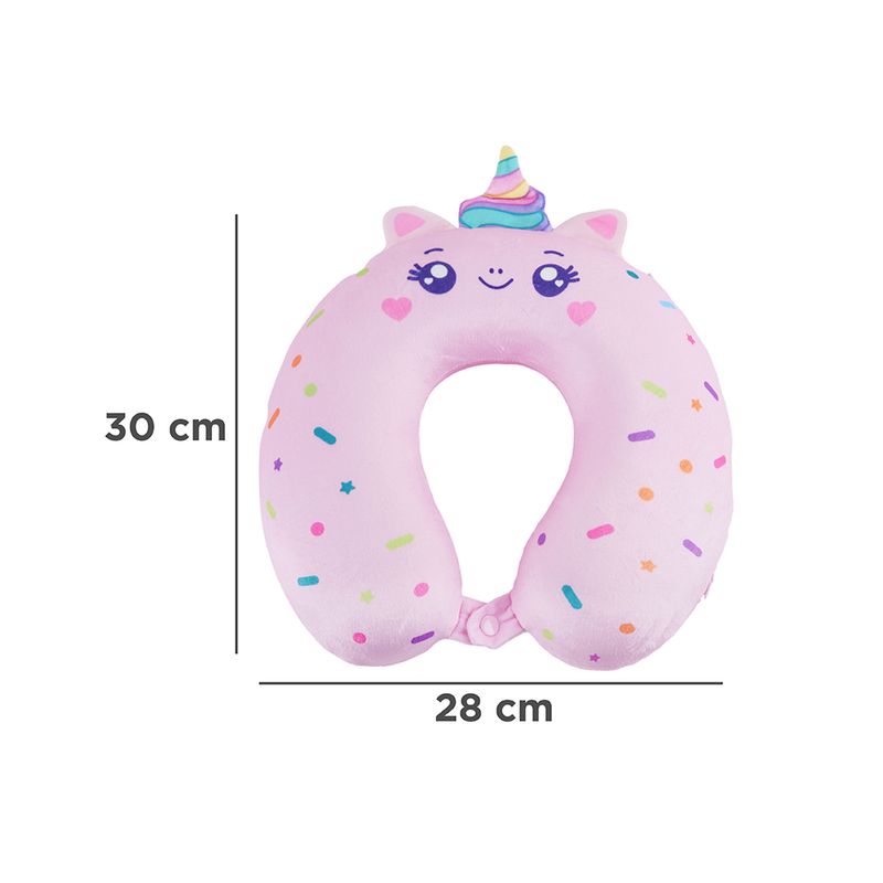 Almohada-De-Viaje-Mis-Pastelitos-Estampado-De-Unicornio-Memory-Foam-Rosa-28x30-cm-7-30281