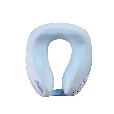 Almohada De Viaje We Bare Bears Polar Memory Foam Azul