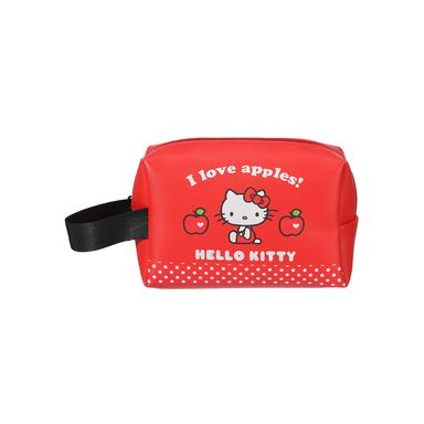 Cosmetiquera Sanrio Hello Kitty Sintética Roja 15x10 cm