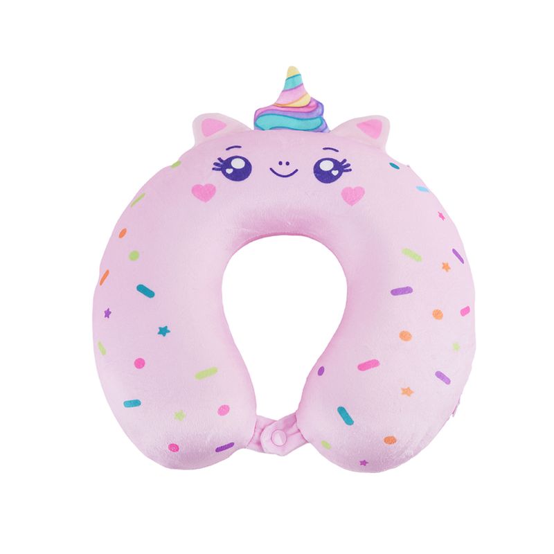 Almohada-De-Viaje-Mis-Pastelitos-Estampado-De-Unicornio-Memory-Foam-Rosa-28x30-cm-1-30281